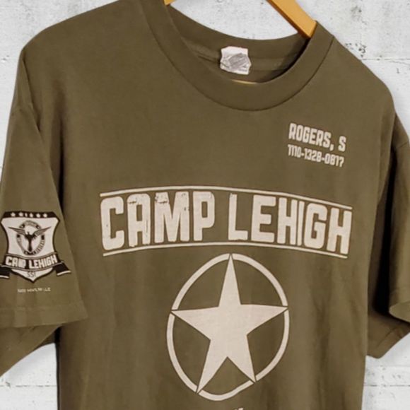 ☆ "Custom Marvel Comics" ☆ Camp  Lehigh / (Steve Rogers) Men's Tee - Picture 3 of 8